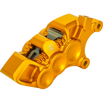 Arlen Ness - Caliper Mono Axial 11.8 Inch Right Gold - 320-118