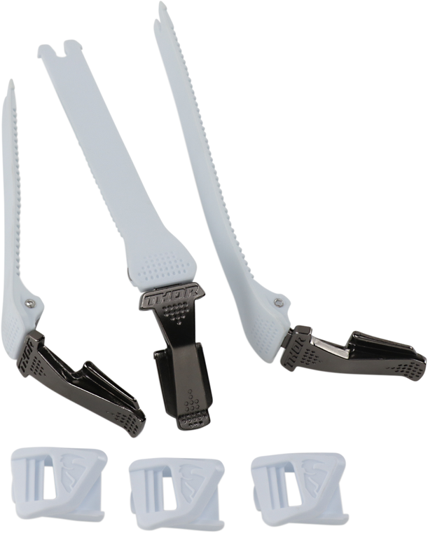 Thor - Radial Strap Kit - White - Radial Boots Strap Kit - 3430-0885