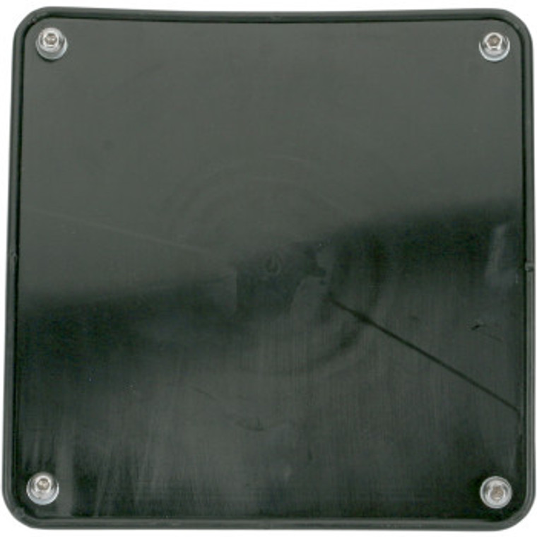 Motorsport Products - Numberplate, Bumper Blk - 80-0002