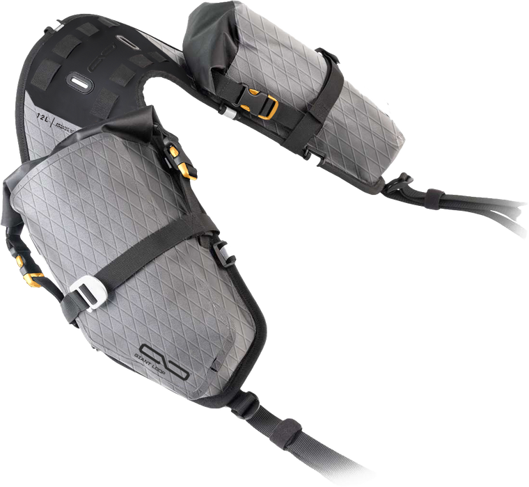 Giant Loop - Mojavi Saddlebags 12l Grey - MSB25-RT-G