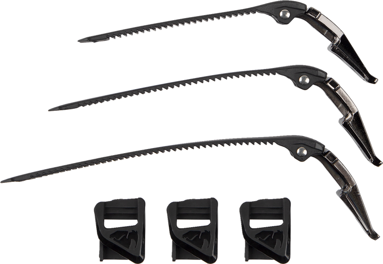 Thor - Radial Strap Kit - Black - Radial Boots Strap Kit - 3430-1050