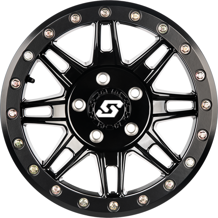 Sedona - Clutch Bdlk Wheel 15x7 6/5.5 +72mm Blk - A-S24B-56560+72