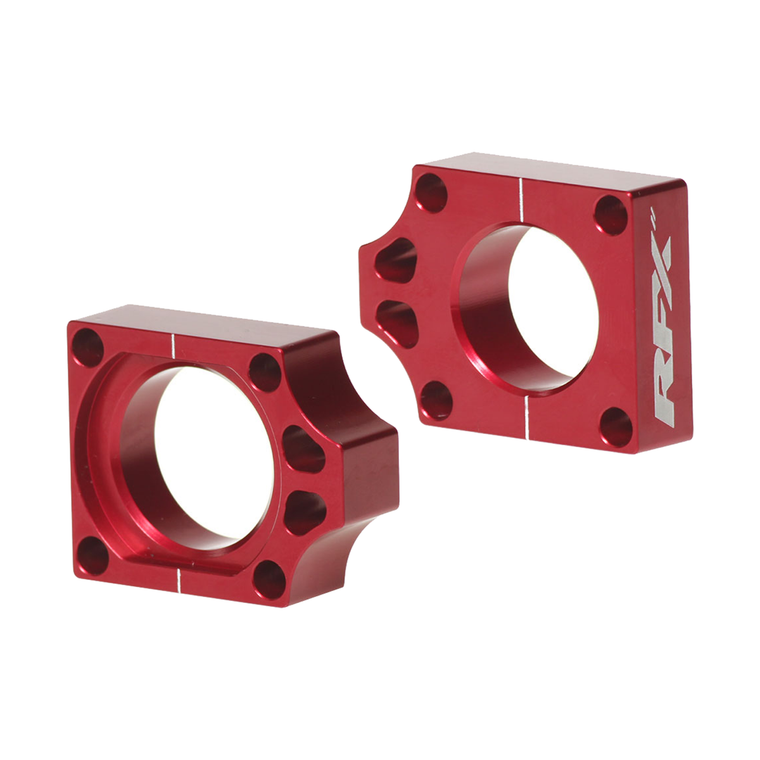 Rfx - Rear Axle Blocks Red Hon - FXAB 10200 99RD
