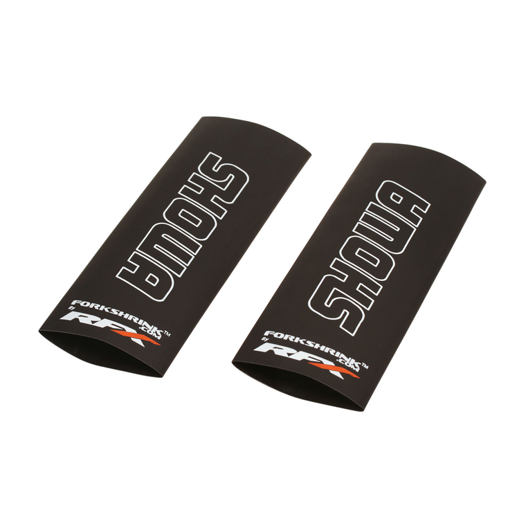 Rfx - Upper Fork Guard White Showa - FXFG 10000 55WH