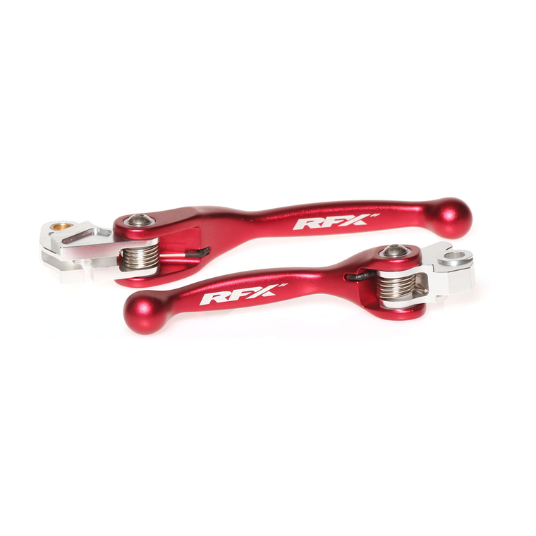 Rfx - Flexible Lever Set Red Kaw/suz - FXFL 30100 55RD