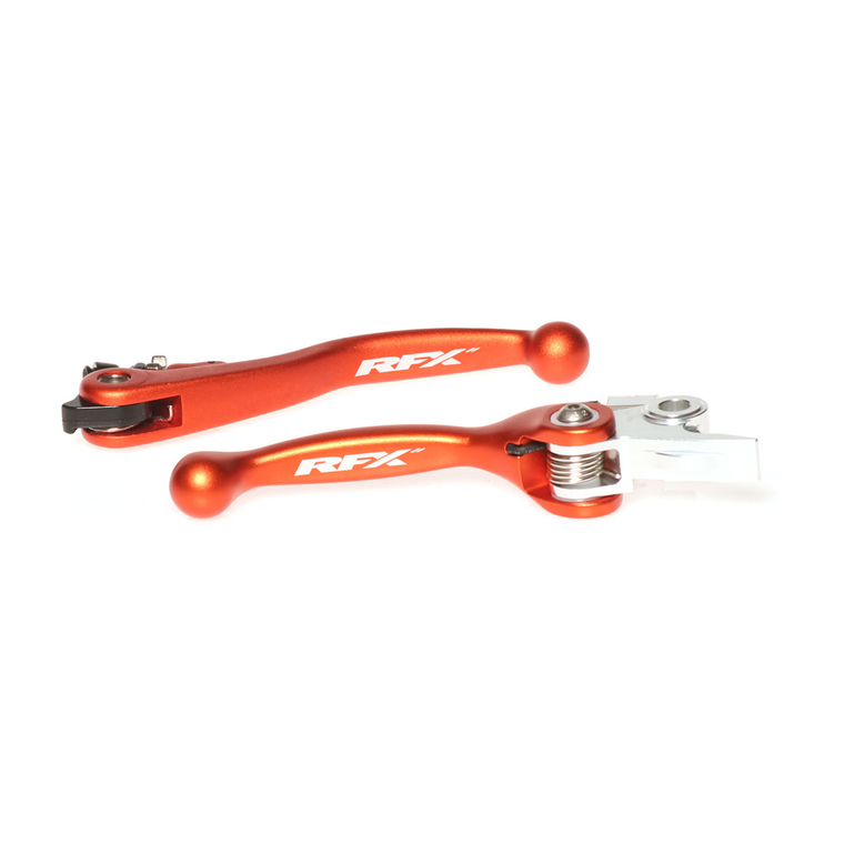 Rfx - Flexible Lever Set Orange Ktm - FXFL 50800 55OR