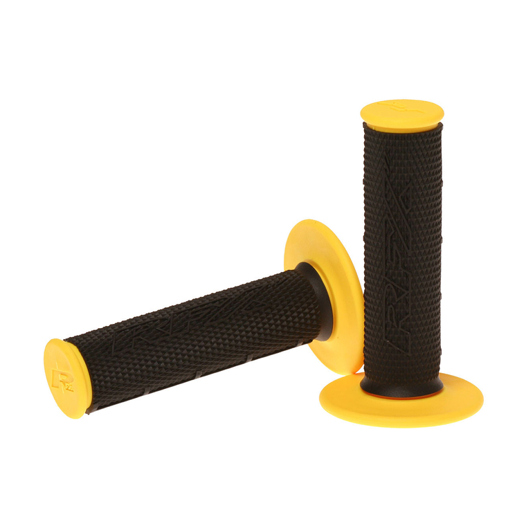 Rfx - Dual Compound Grips Yellow With Black Center - FXHG 20100 99YL