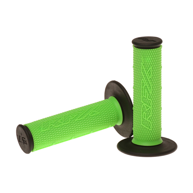 Rfx - Dual Compound Grips Green With Black Ends - FXHG 20200 99GN