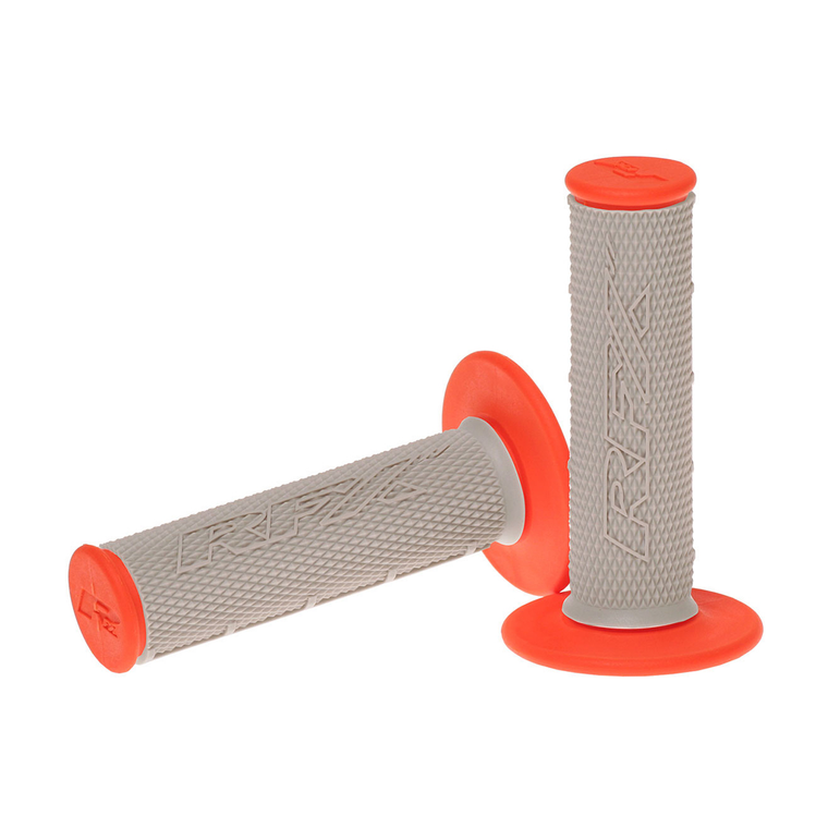 Rfx - Dual Compound Grips Orange With Grey Center - FXHG 20500 99OR