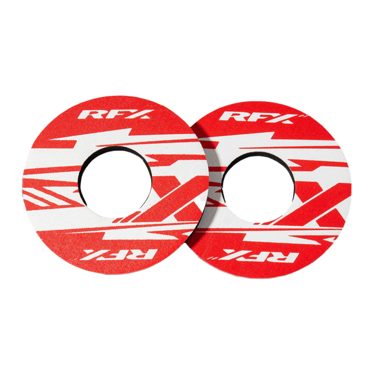 Rfx - Grip Donuts Red - FXHG 90100 00RD