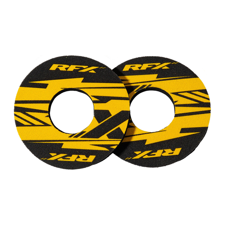 Rfx - Grip Donuts Yellow - FXHG 90100 00YL