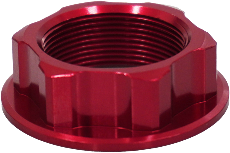 Rfx - Steering Stem Nut Red Hon/yam/suz - FXSN 10100 99RD