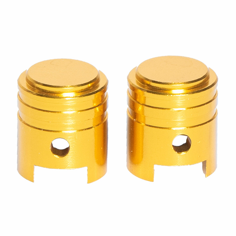 Rfx - Valve Caps 2pcs Gold - FXVC 30000 00GD