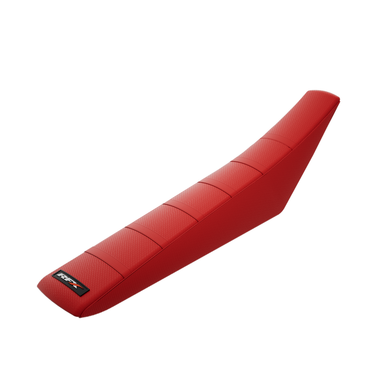 Rfx - Ribbed Seat Cover Red Gas - FXSC 81400 99RD