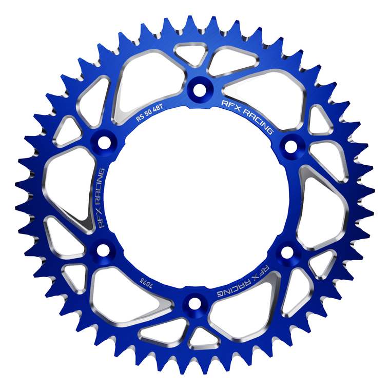 Rfx - Aluminum Rear Sprocket 48t Blue Yam - FXRS 35-48 99BU