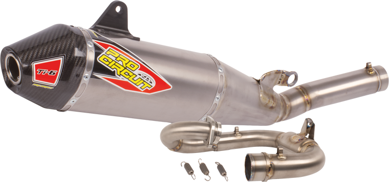 Pro Circuit - Ti-6 Titanium System W/carbon End-cap - 0332625F