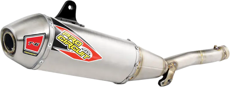 Pro Circuit - T-6 Stainless Slip-on W/removable Spark Arrestor - 0132645A