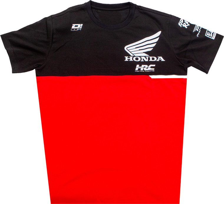 D-cor - Honda Team2 Tee Red Lg - 80-133-3