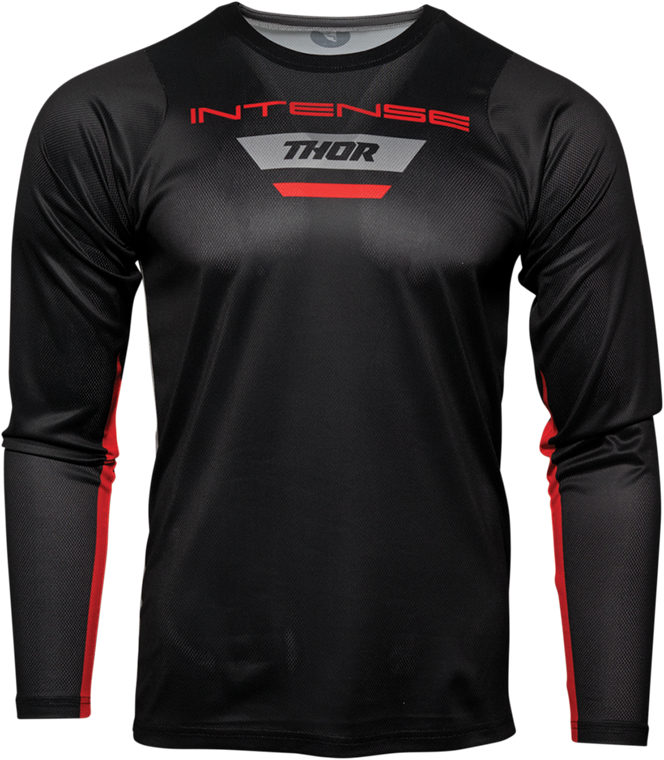 Thor - Intense Jersey - Long-Sleeve - Black/Gray - XS - Intense MTB Long-Sleeve Jersey - 5120-0062