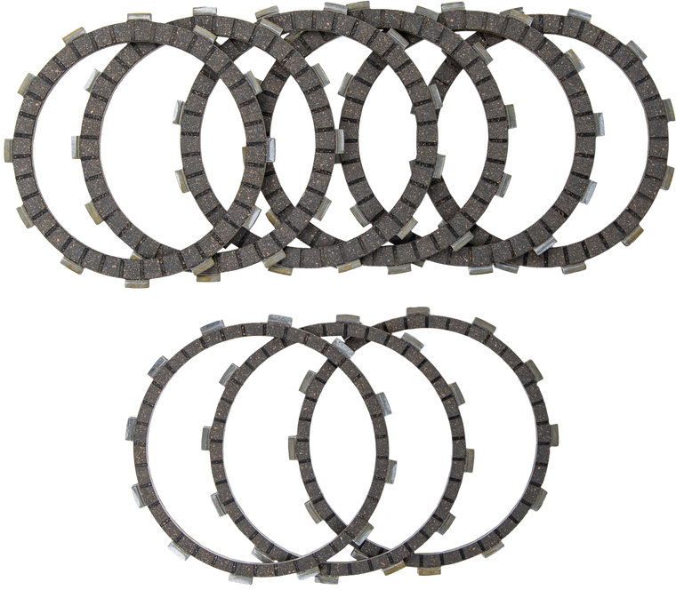Harddrive - Organic Clutch Friction Plates Set - HD7002