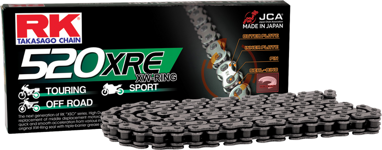 Rk Excel - 520xre Drive Chain 520 X 122 - 520XRE-122