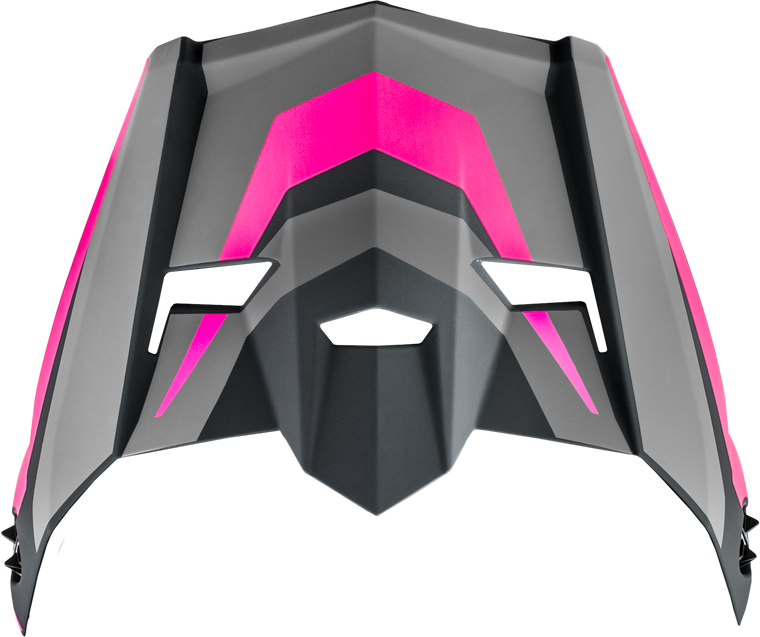 Gmax - Mx-46 Cyclus Visor Matte Grey/pink Xs-sm - G046973