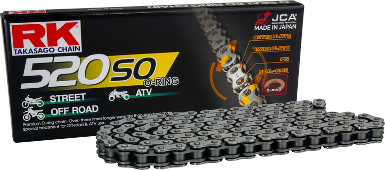 Rk Excel - 520so Drive Chain Steel 520 X 106 - 520SO-106