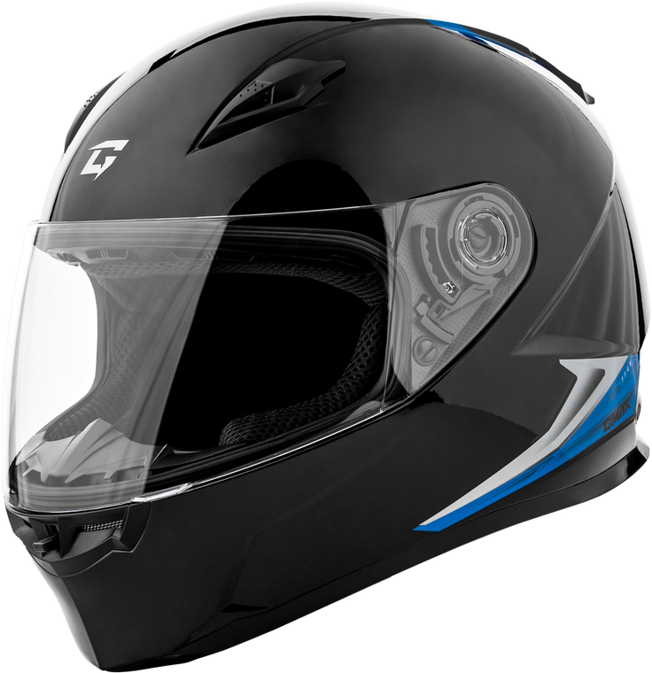 Gmax - Ff-49 Syth Helmet Black/blue Xl - F1498137