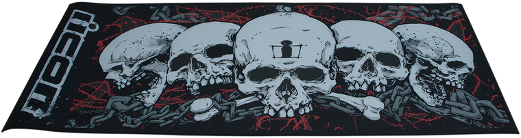 Icon - Absorbent Pit Pad - Large - Skull - Absorbent Pit Pad - 9905-0108