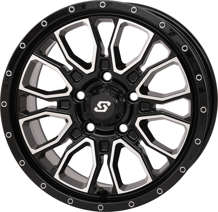 Sedona - Fusion Wheel 15x7 5+2 5/4.5 Gloss Blk/machined - 570-9109