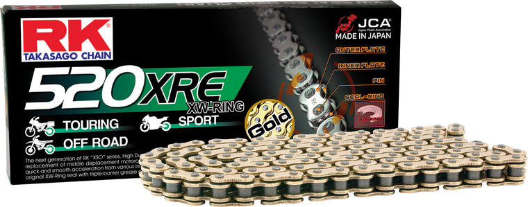 Rk Excel - Gb520xre Drive Chain Gold 520 X 120 - GB520XRE-120