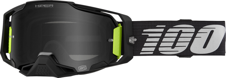 100-percent - Armega Hiper Goggle Tetsumi Hiper Blk Mirror Lens - 50003-10024