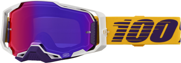 100-percent - Armega Goggle Difenbak Purple Mirror Lens - 50005-10050