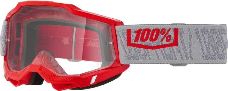 100-percent - Accuri 2 Goggle Gatorback Clear Lens - 50013-10063