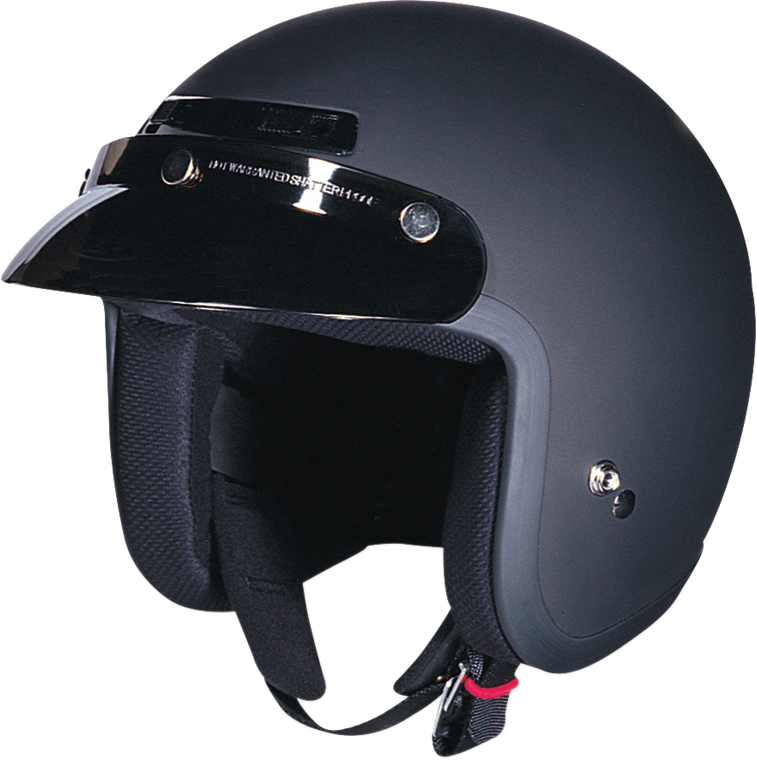 Z1r - Jimmy Helmet - Flat Black - Large - Jimmy Helmet - ZR-30015