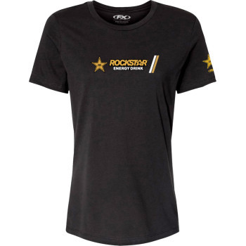 Factory Effex - Tee Womens Rockstar Dash Black Md - 29-87622