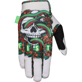 Fist Handwear - Glove Strapped Poison Md - F-GS-01219-M