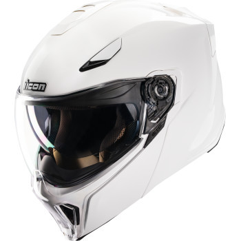 Icon - Helmet Threshold Gloss White 2x -