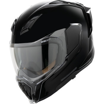 Icon - Helmet Ultraflite Gloss Black 2x -