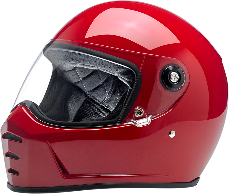 Biltwell - Lane Splitter Helmet - Gloss Blood Red - XS - Lane Splitter Helmet - Solid - 1004-837-101