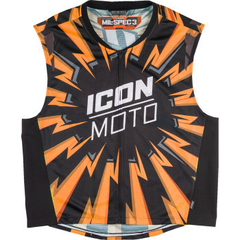Icon - Vest Mil-spec 3 Orange Lg/xl -