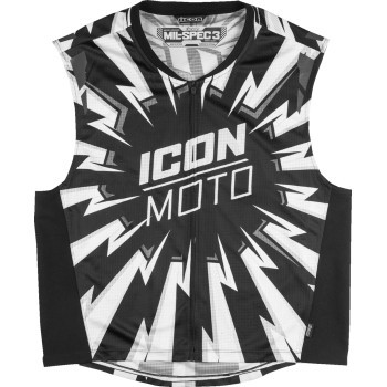 Icon - Vest Mil-spec 3 White 2x/3x -