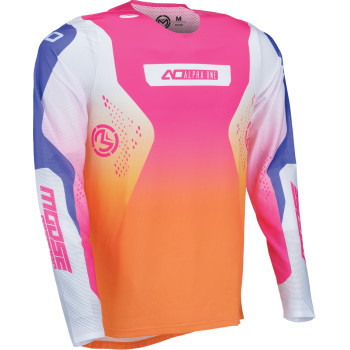 Moose Offroad - Jersey Alpha One Orange/pink Md - 2910-8809
