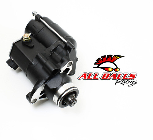 All Balls Racing - Big Twin Starter, 1.4kw, Blk, 07 Up - 80-1013