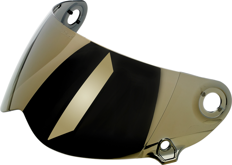 Biltwell - Lane Splitter Gen 2 Shield - Gold Mirror - Lane Splitter Helmet Gen 2 Shield - 1112-222
