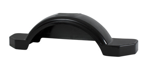Cequent Towing - Plastic Fender, 12" Tire Size, Black - 8582