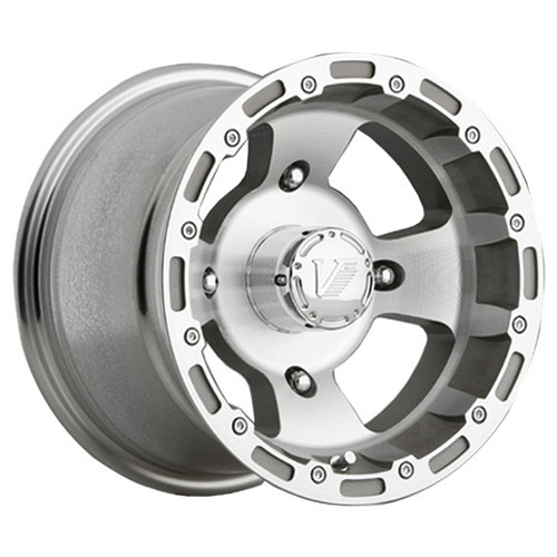 Vision Wheels - Vision Aluminum Wheel 161 Bruiser 12x8 - USE 161-127156M4