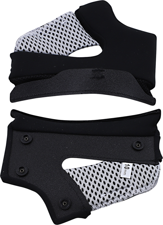 Biltwell - Lane Splitter Cheek Pads - 10 mm - Lane Splitter Helmet Cheek Pads - 0004-020-0110