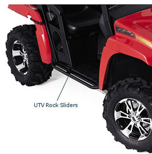 Warn - Rock Sliders, Arctic Cat Prowler - 76600