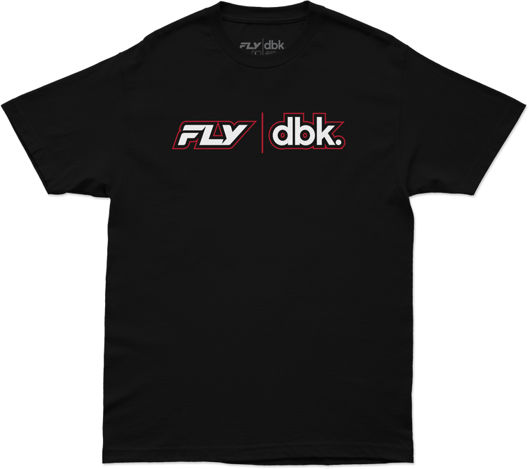 Fly Racing - Fly Dbk Tee Black Lg - 325-00083L